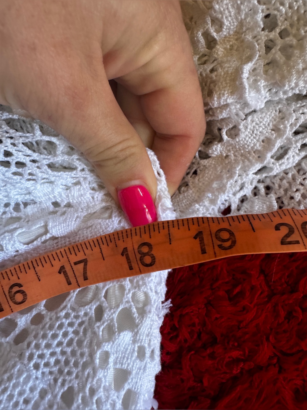 60s Vintage White Lace Mexican Wedding Dress Sz M - Picture 13 of 16